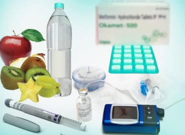 Type 1 diabetics can carry diabetes control products during the exam