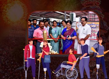 Disability friendly pavilion for Thrissur Pooram