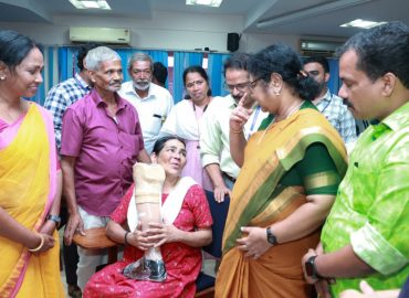 Various assistive devices were distributed to the differently abled beneficiaries