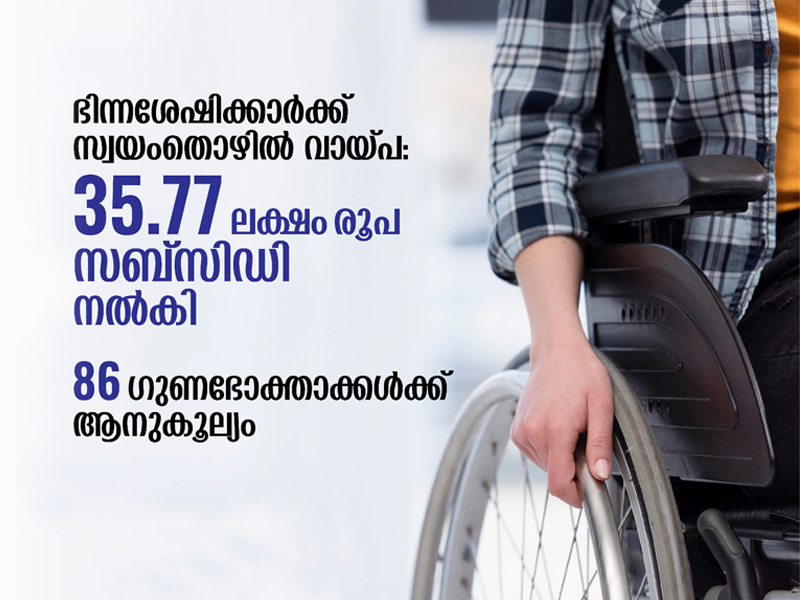 Self-Employment Loan for differently-abled: Subsidized Rs.35.77 lakhs